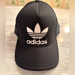 Adidas Black Trucker Hat
